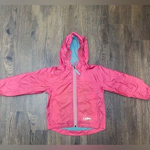 GIRLS L.L BEAN WIND BREAKER